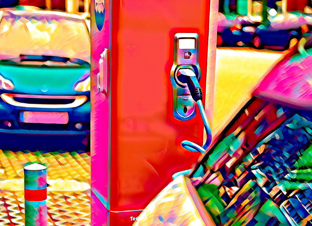 cargar coche eléctrico fuera de casa
