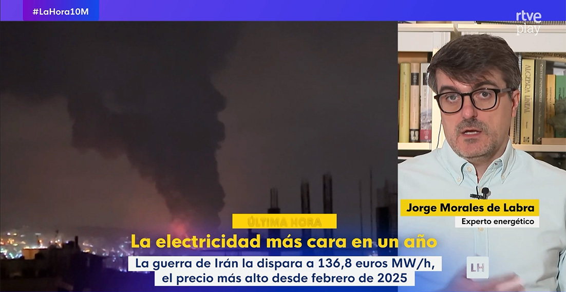 La guerra dispara el precio de la luz - La hora de La1 (10 de marzo de 2026).