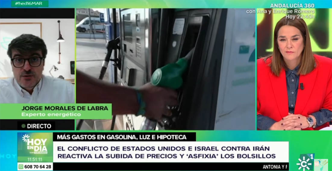 ¿Cómo afectará la guerra a la factura de la luz en los próximos meses? - Despierta Andalucía de Canal Sur TV (4 de abril de 2026).