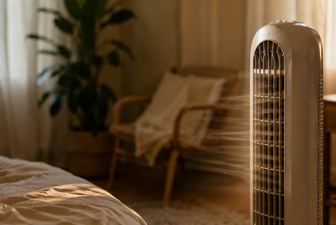 Cuánto cuesta poner el ventilador toda la noche y cómo usarlo para ahorrar en verano