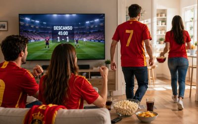 ¿Por qué aumenta el consumo eléctrico durante el descanso de un partido de fútbol?