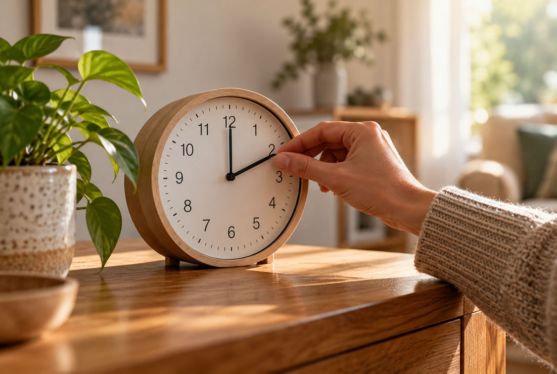 Cómo afecta el cambio de hora al autoconsumo solar
